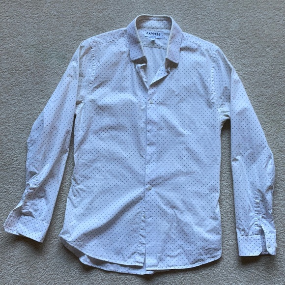 Express Shirts Mens Express Extra Slim Fit Button Down Shirt Poshmark
